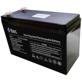 Resim Ttec 12 Volt 7 Amper Pilsan Force Akülü Araba Çocuk Oyuncak Araba Aküsü Force Uyumlu Akü 12v 7ah 