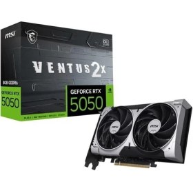 Resim Msı 8gb RTX5050 Ventus 2x Oc 8g Gddr6 128BIT Hdmı-Dp Pcıe 5.0 