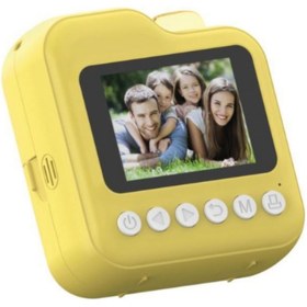 Resim Unico Sarı Dijital Video Kayıt Fotoğraf Çocuk Kamerası Anlık Termal Resim Kağıt Baskılı Yazıcı 