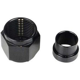 Resim Artfulabode Ve Somunu Siyah Set Sert Od Kılıf, İçin Hat Fitting, Dişi Boru Boru An Alüminyum Alüminyum 8 1/2'' 1 Bd Siyah 