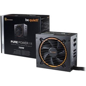 Resim Be Quiet BN299 Pure Power Black 11 700W 80+ Gold Yarı Modüler Güç Kaynağı 