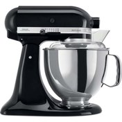Resim Kitchenaid Artisan 4,8 L Stand Mikser - 5KSM175PS Onyx Black-EOB 