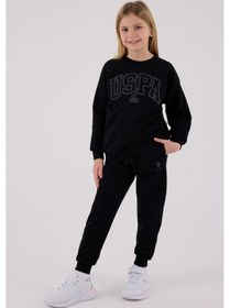 Resim U.S. Polo Assn. U.s. Polo Assn Kız Çocuk Siyah Eşofman Takımı 5274-48829 Siyah 