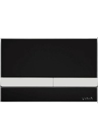 Resim VitrA Select Kumanda Paneli, Mat Siyah, Cam 740-1101 