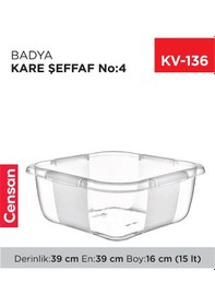 Resim Kare Şeffaf Badya 1 Adet 4 No Royaleks-e167 Asorti 