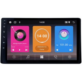 Resim Carvocal Toyota Corolla Uyumlu Android Multimedya Sistemi (2016-2019) CRV-4544XAA 