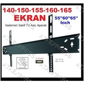 Resim 60'' İnch 65 İnç 150 155 Ekran Tv Televizyon Askı Aparatı Metal 
