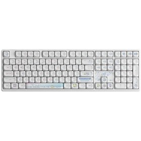 Resim Akko Cinnamoroll Star 5108B Plus V3 Piano Pro Switch RGB Kablosuz Mekanik Oyuncu Klavye 