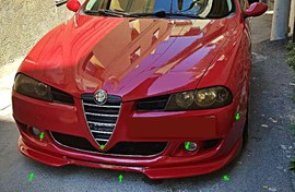 Resim Alfa Romeo 156 2004-2006 Ön Tampon Eki 