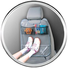 Resim Automix Oto Koltuk Koruyucu Organizer Cepli Şeffaf 
