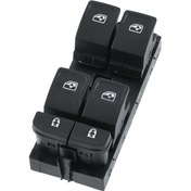 Resim Skoda Superb 3 Sol Ön Kapı Dörtlü Cam Açma Düğmesi Takımı 2015-2019 Oem:3g0959857b 