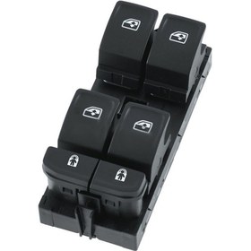 Resim Skoda Superb 3 Sol Ön Kapı Dörtlü Cam Açma Düğmesi Takımı 2015-2019 Oem:3g0959857b 