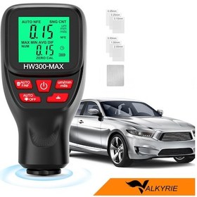 Resim Valkyrie Hw300-max Dijital Kaplama Kalınlığı Ölçer 0-2000 Μm, Fe/nfe Otomatik Algılama, Lcd Ekran 