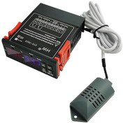 Resim Suofeng Stc-3028 12v Akıllı Sıcaklık Ve Nem Kontrol Cihazı, Yetiştirme Ve Kuluçka İçin Otomatik Kapama/açma, Hassas Sensörlü Termostat 