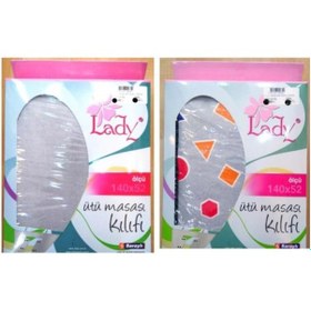 Resim Lady Saraylı Keçeli Ütü Masası Kılıfı Büyük Boy 140 x 52 CM 