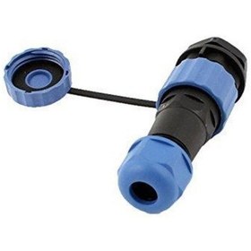 Resim Sd16 3 Pin 16Mm Su Geçirmez Konnektör Takımı - Panel Tipi 