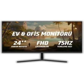 Resim Dahua B201S 23.8" 100Hz 5ms Fullhd IPS LED Ev & Ofis Monitör DHI-LM24-B201S 