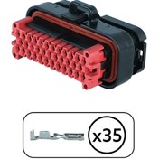 Resim TE Connectivity Konnektör 35 Pin Kablosuz 