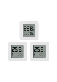 Resim Xiaomi 3'lü Kablosuz Akıllı Termometre - Beyaz 