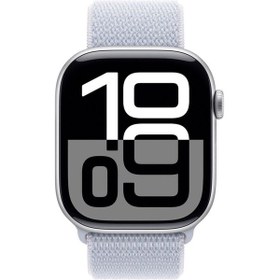 Resim Apple Watch Series 10 GPS 42 MM Alüminyum Kasa Spor Loop Akıllı Saat (Apple Türkiye Garantili) 