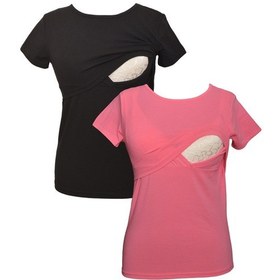 Resim Luvmabelly Myra2501_2506 Emzirme Tshirt Seti 