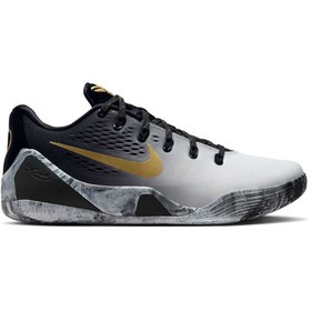 Resim Nike Kobe 9 EM Elite Protro Low TB 'Black'Metallice,Gold (Blue Sport 