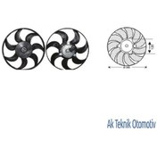 Resim Fan Motoru 12V Astra Vectra Calibra Kadett Tek Mot 504627847 
