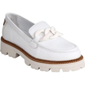 Resim Mammamia D24Ya-3185 Kadın Deri Loafer Ayakkabı 