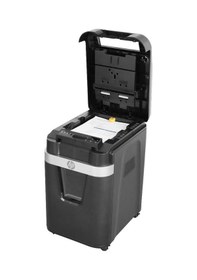 Resim Hp Pro Shredder Auto 200cc, Otomatik Beslemeli 200 Sayfa Evrak İmha Makinesi-p4-çapraz Kesim-4x20mm-32,2lt 
