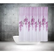 Resim Zethome Tropik Banyo Duş Perdesi 7359 Tek Kanat 1X180X200 Çok Renkli 