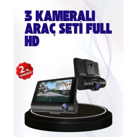 Resim Tncline 170° Geniş Açılı Araç Kamerası – 4.0” IPS Ekranlı Full Hd Dvr (Tunçline) 