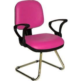 Resim Türksit Kozmo Bekleme Koltuğu Z Ayak Pembe 