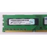 Resim Micron 4gb 2rx8 PC3-10600U-9-10-B0 MT16JTF51264AZ-1G4D1 Masaüstü Ram 