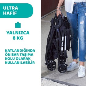 Resim Chicco Ohlala İkiz Bebek Arabası - Gümüş 