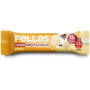Resim FELLAS Yüksek Protein Bar - Muzlu 45g 