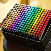 Resim Yetişkinler için uygun, Boyama, Eskiz, Renkli, Vurgulama, İllüstrasyon, Animasyon Tasarımı, Profesyonel Sanat Çizim Kullanımı, 24/60 Renkli Sanat Kalemi, Çift Uçlu Boyama Kalemi 