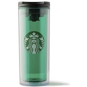 Resim Starbucks Klasik Seri Termos Yarısaydam Yeşil Renkli 355 ML 