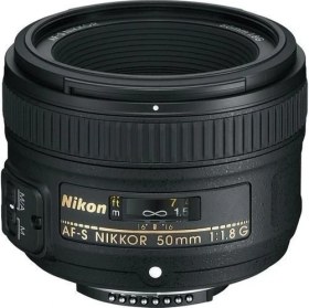 Resim Nikon Af-S Nikkor 50MM F/1.8g Objektif Distribütör Garantili 