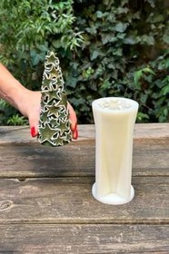 Resim Rufus Concept Yıldız Ağacı Silikon Mum Kalıbı 