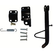 Resim Xuweiwei Motorcycle 8.66inch Anti-slip Yan Destekli Tek Bacakli Yan Sehpa Pil Destekli 