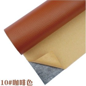 Resim 1 Adet 200x138cm Kendinden Yapışkanlı Deri Yama Tamir Çok Renkli Pu Yama Kanepe Pirinç 