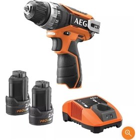Resim Aeg Bs12 C2 Lı Akülü Matkap 2x12 V 2.0 Ah 