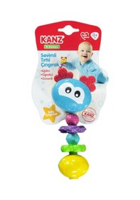 Resim Kanz Sevimli Tırtıl Çıngırak (Karışık Renk) Knz-30768 