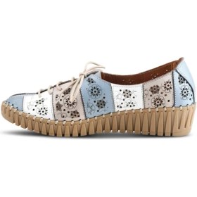 Resim Bags Shoes Guja 23Y701-2 Kadın Hakiki Deri Dolgu Taban Ultra Comfort Ayakkabı 