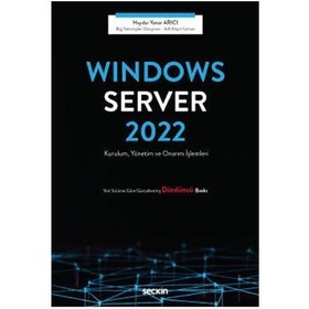 Resim Windows Server 2022 (4.Baskı) Haydar Yener Arıcı 2022/02 Seçkin Yayıncılık