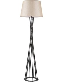 Resim Mylights Demet Habek Retro Siyah Lambader Krem Başlık 45 Cm Cap 