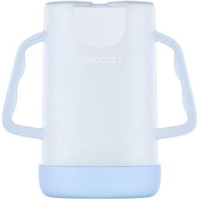 Resim Momcozy Alıştırma Bardağı, Bebek Gıda Poşetleri Ve Içecek Kutuları Için Mavi 