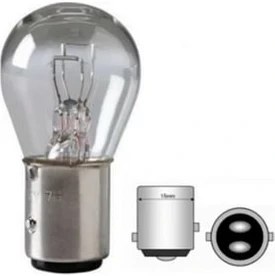 Resim Yıldırım Superlight Stop Ampulü 1016 Çift Duy Şaşı 12V 21/5W 