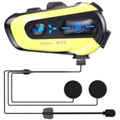 Resim N-3x Intercom 3 Kişi Bağlantılı 1000mah Motosiklet Kulaklık 