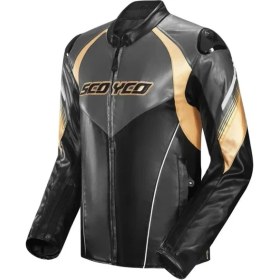 Resim Motoanl Motosiklet Montu 4 Mevsim Ce Onaylı Mont Reflektörlü Maxdura Kumaş Mont Pu Lehater Black-Gold 